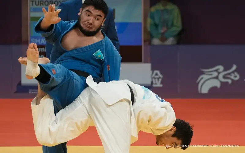 Дзюдоист Нурлыхан Шархан завоевал бронзовую медаль Азиады-2023