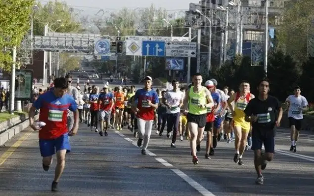 Часть дорог перекроют из-за марафона в Алматы