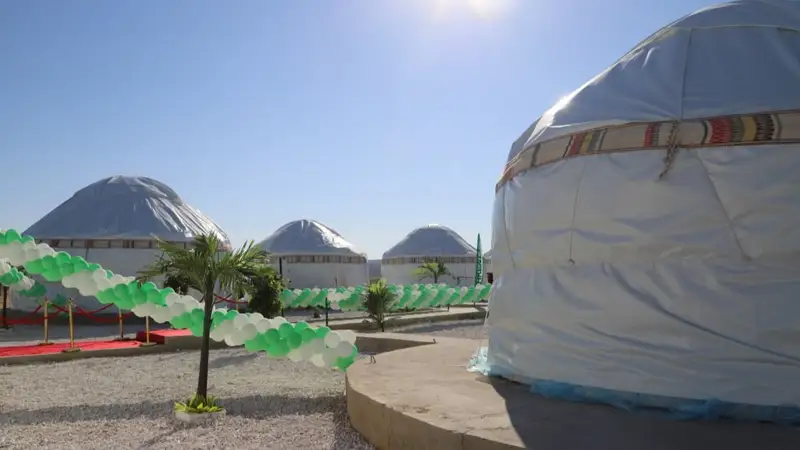 Орол денгизининг суви сақланиб қолган қисмида янги туристик объект очилди