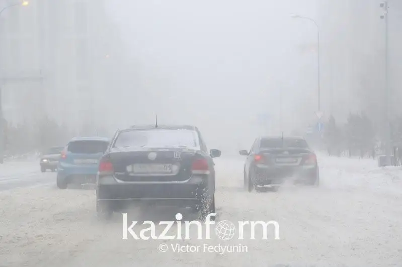 Bes oblys aýmaǵynda aýa raıyna baılanysty eskertý jarııalandy