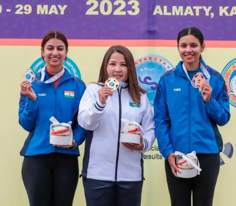 Стрелок ЦСК Минобороны стала чемпионом Кубка мира по стендовой стрельбе