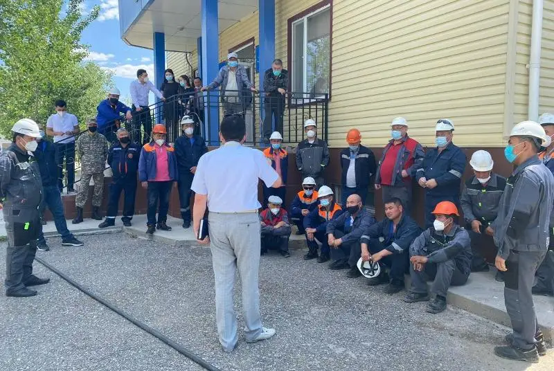 Qyzylordadaǵy «SKZ-U» mekemesiniń qyzmetkerleriniń 99  paıyzy vaktsına saldyrdy