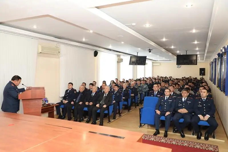 Elordanyń Polıtsııa departamentinde Tuńǵysh Prezıdent kúnine arnalǵan saltanatty shara ótti