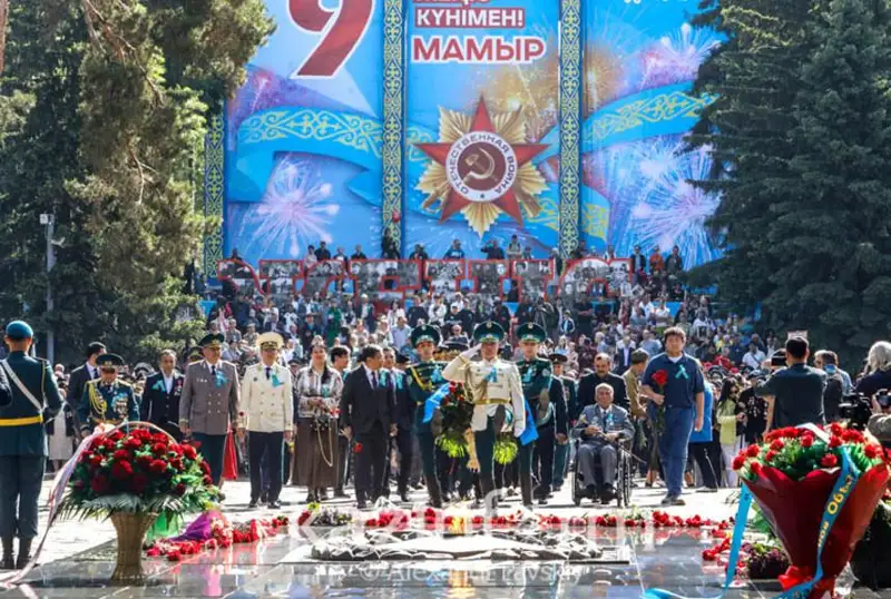 День Победы отметили в Алматы