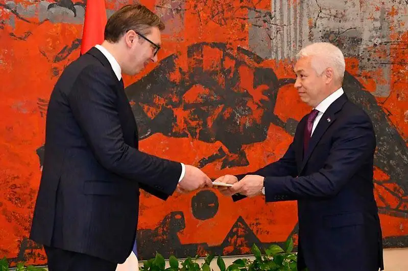 Qazaqstannyń Elshisi Serbııa Prezıdentine senim gramotalaryn tapsyrdy