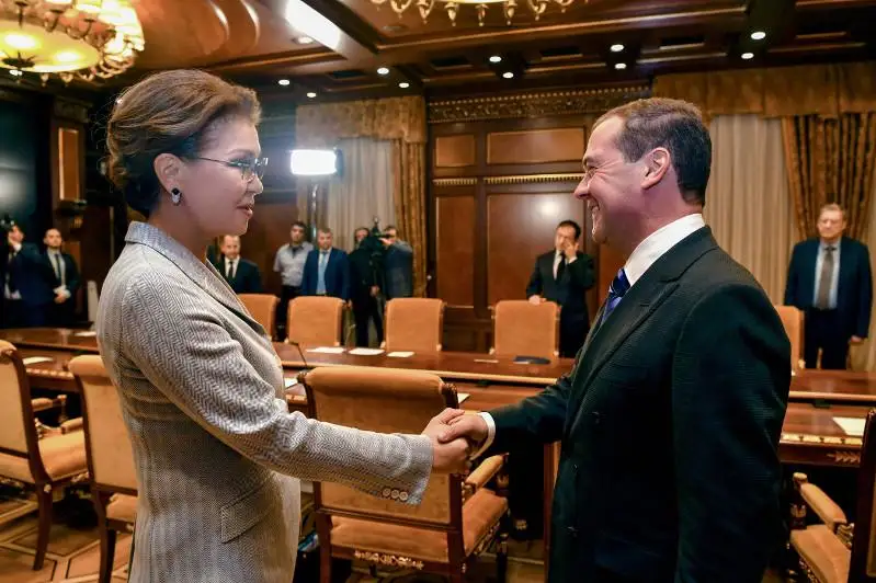 Darıǵa Nazarbaeva Reseı úkimetiniń basshysy Dmıtrıı Medvedevpen kezdesti