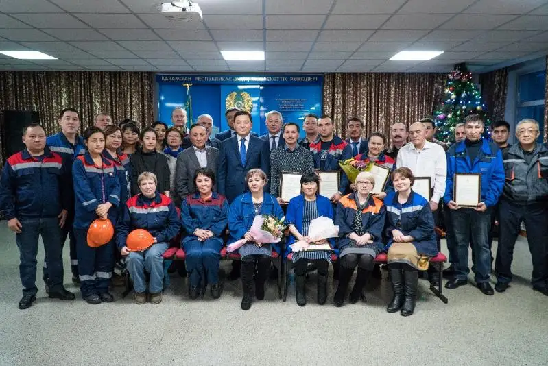 Работников ТЭЦ премировали в Нур-Султане