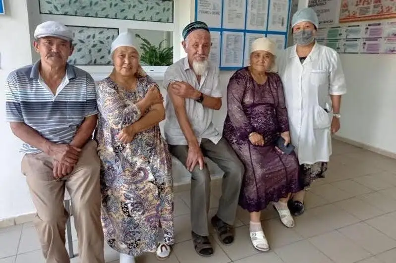 Jambylda 11 aýyldyń turǵyndary 100 paıyzǵa ekpe alǵan