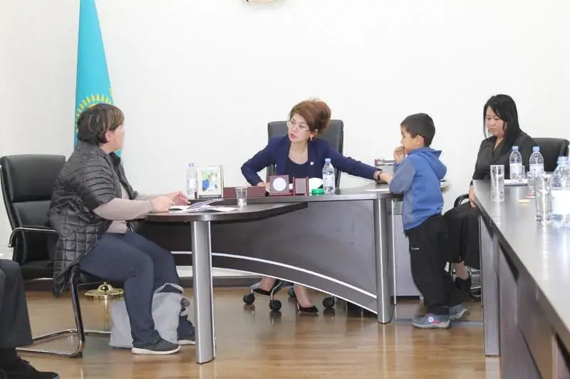 Aıda Balaeva Almaty oblysynyń turǵyndarymen kezdesti