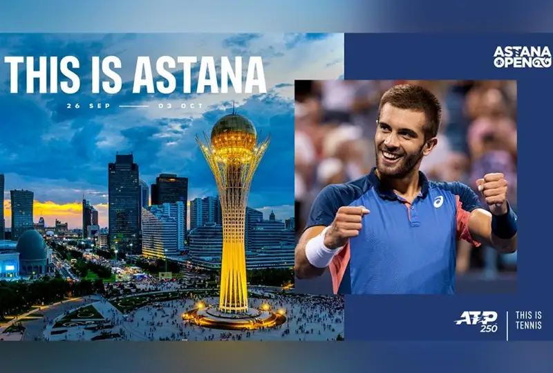 Десять игроков из ТОП-50 сыграют на турнире ATP 250 Astana Open