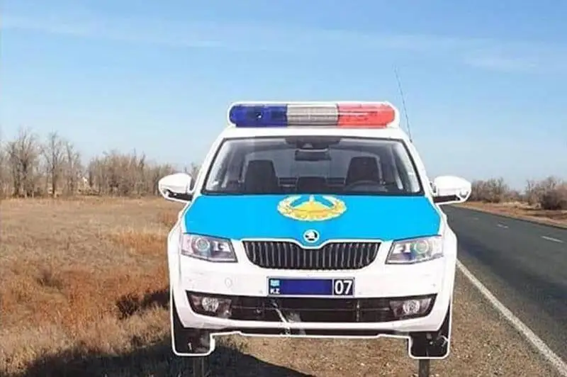 БҚО-да тұрғын мас күйінде «полицей көлігін» ұрлап кеткен