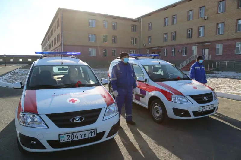 «Araltuz» AQ jáne «Aralsoda» aýdandyq aýrýhanaǵa reanımobılder tartý etti