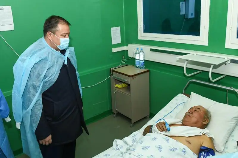 «Qyzylorda-Qumkól» trassasynda jol apatyna ushyraǵandarǵa qoldaý kórsetiledi - Qýanyshbek Ysqaqov