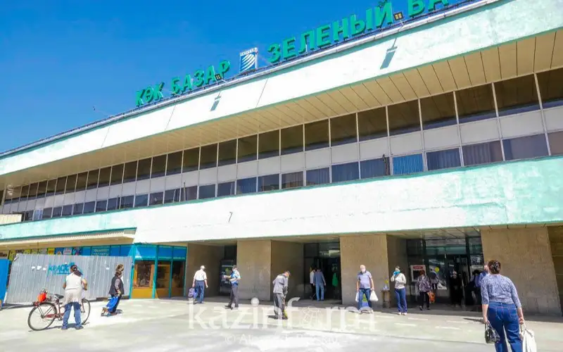 Алматыдағы Көк базар жаңартылады 