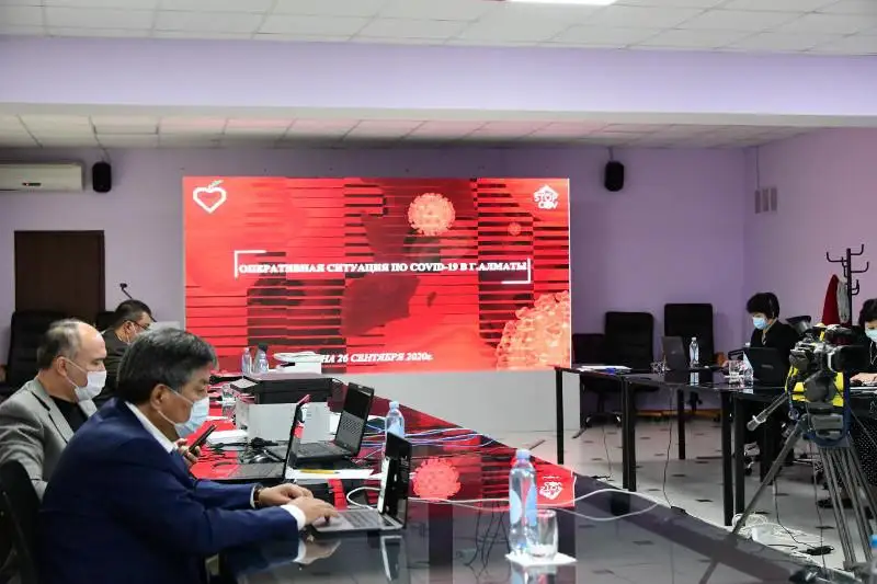 Almaty COVID-19-ben kúreste basqa óńirlermen tájirıbe bólisip jatyr