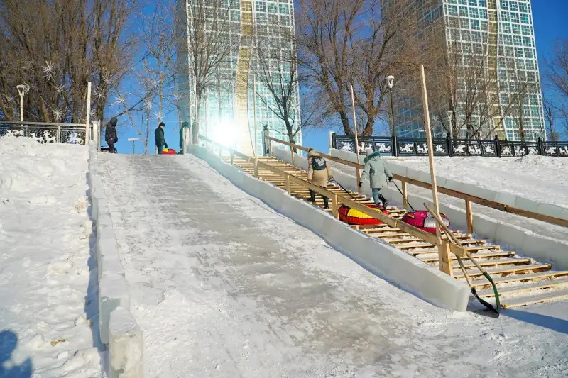 Катание с горки: правила безопасности