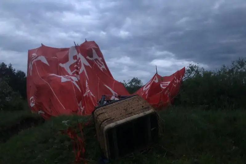 Ýkraınada áýe shary qulady: bir adam qaza taýyp, beseýi jaraqattandy