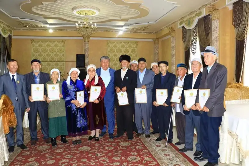 Túlkibasta «Qarttarym - asyl qazynam» atty merekelik shara ótti