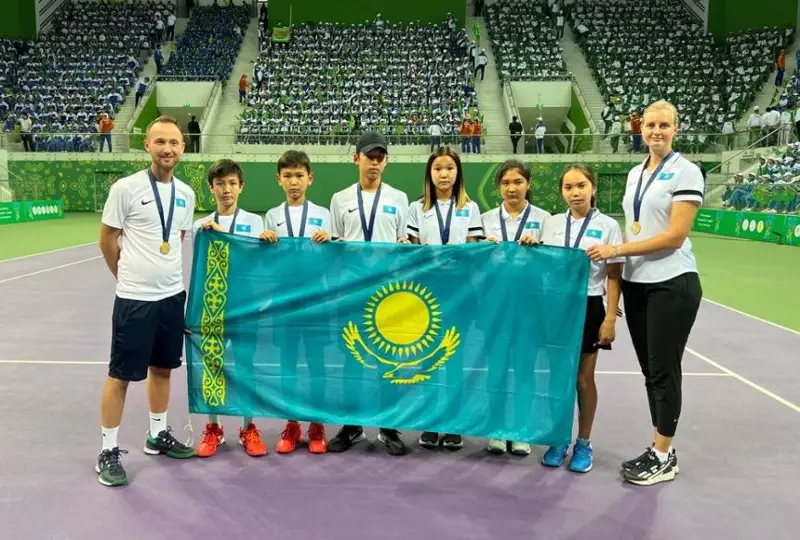 Сборные Казахстана по теннису до 12 лет вышли в финальную стадию командного чемпионата Азии