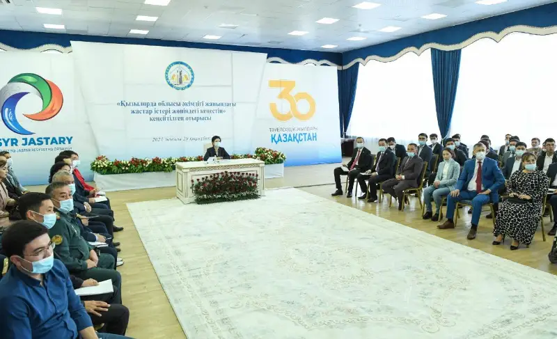 Qyzylorda oblysynyń ákimi Elızabet Tursynbaevaǵa Qurmet gramotasyn berdi