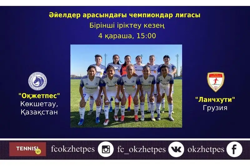 «Oqjetpes» fýtbol klýby chempıondar lıgasynda óner kórsetedi