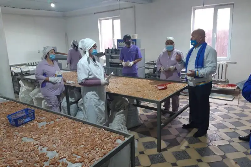 Kandıdattar Qazaly brendin óndirýshilermen kezdesti