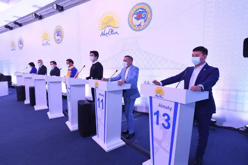 Almatyda Májilis depýtattyǵyna úmitkerler belgili boldy