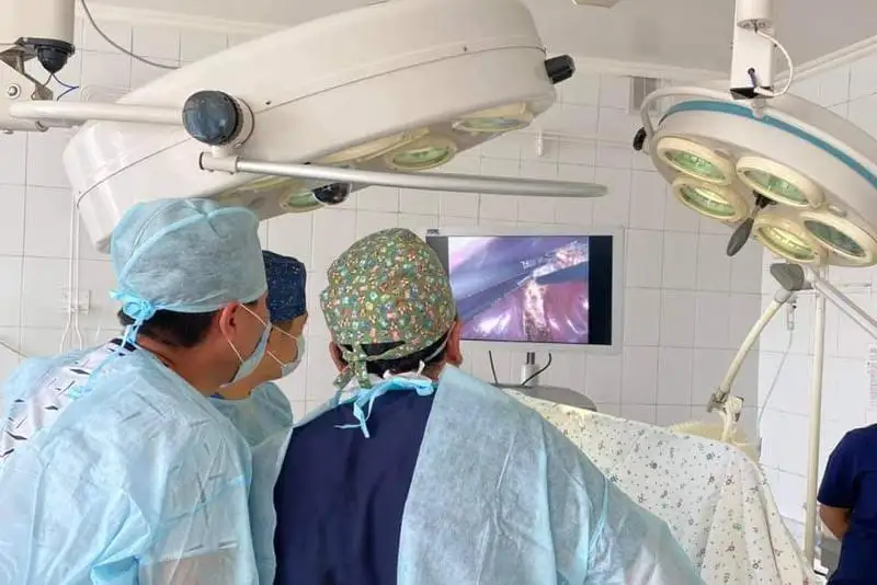 Tólebılik naýqasqa kúrdeli laparoskopııalyq ota jasaldy