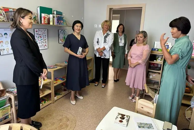 Представители детского сада «Қарлыгаш» посетили дошкольные  организации Костанайской области