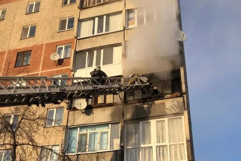 Petropavlda kópqabatty úıden órt shyǵyp, bir adam mert boldy