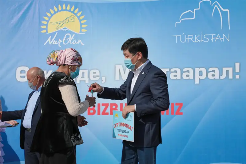 Baýyrjan Baıbek Maqtaaral aýdanynda boldy