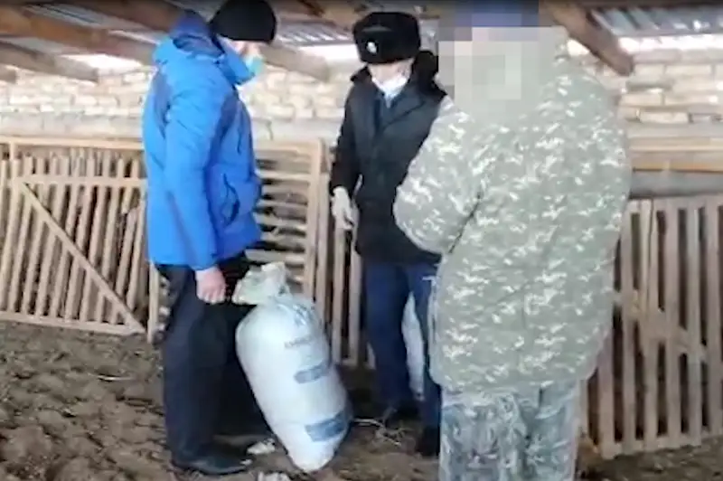 Jambyl oblysynda 3 tonnadan astam esirtki tárkilengen