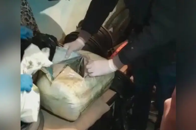Aqtóbede ózbekstandyqtyń sómkesinen 2 keli esirtki zaty tárkilendi