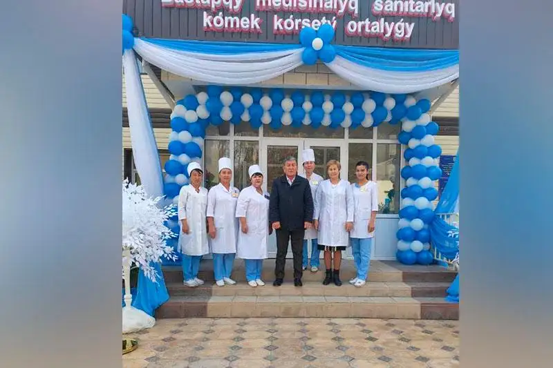 Сарыағашта «Көк төбе» бастапқы медициналық-санитарлық көмек орталығы ашылды