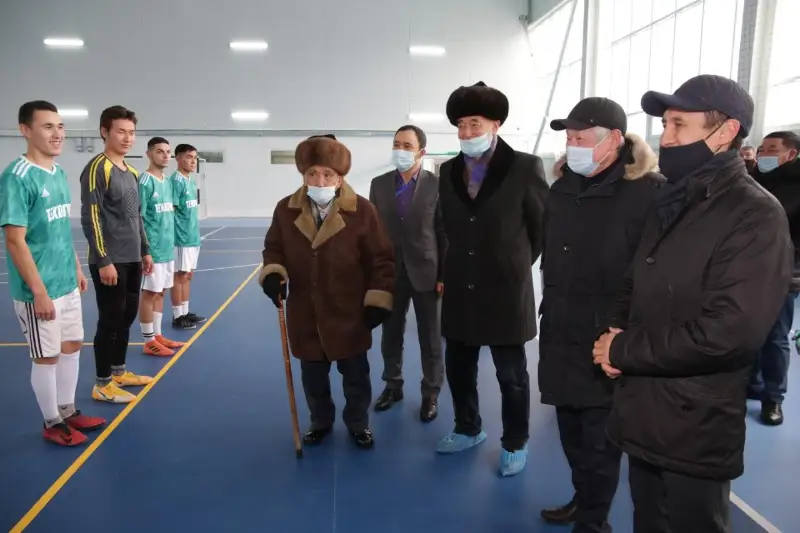 Jambyl oblysynda iri jańa sport kesheni ashyldy