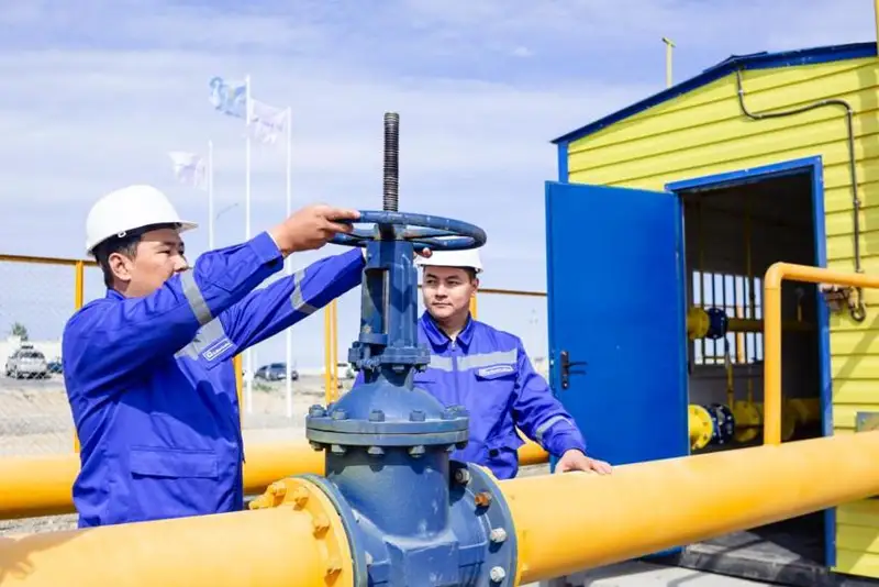 «Самрук-Қазына» запустил новый газопровод близ Актау