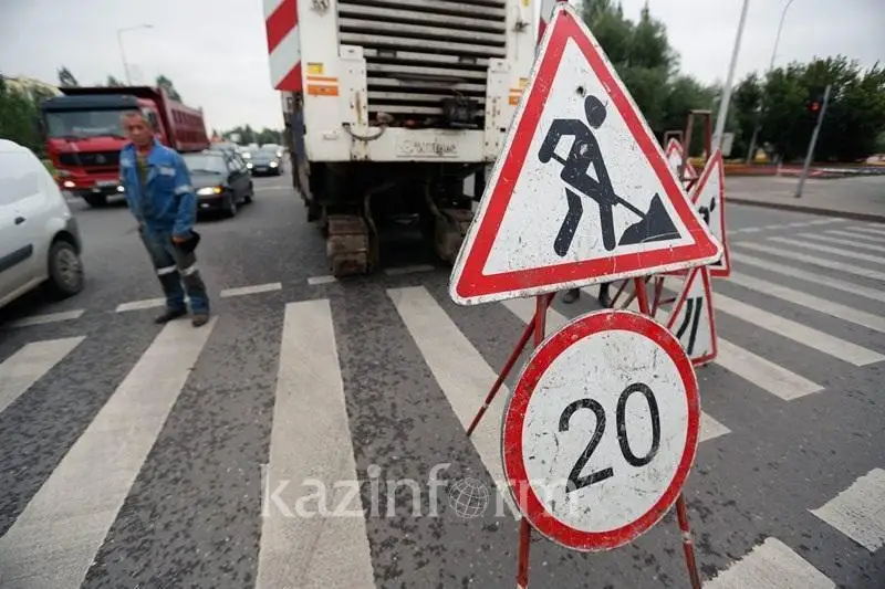 Elordadaǵy keıbir kóshelerde qozǵalys shekteledi