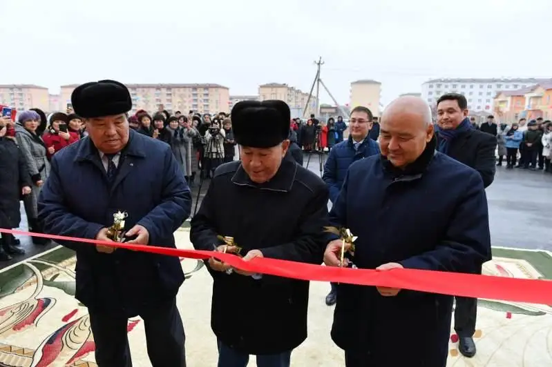 Новую школу открыли в Туркестане