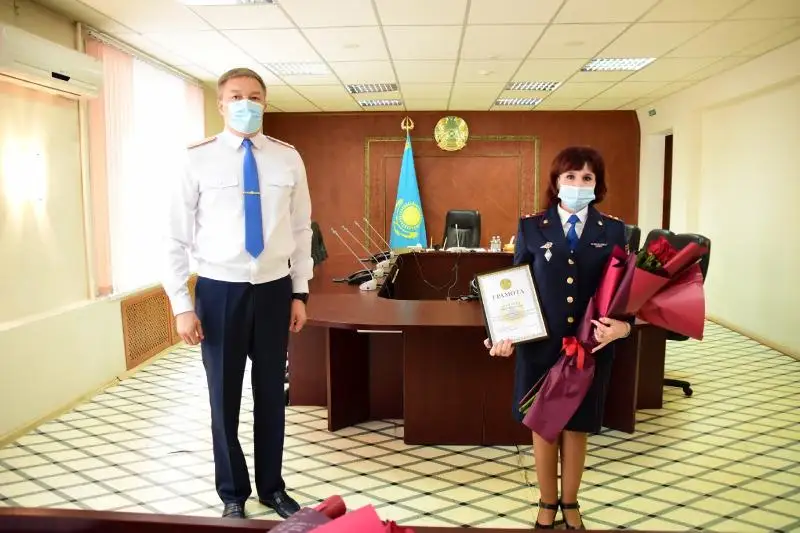 Qaraǵandy oblysynda úzdik polıtseıler marapattaldy