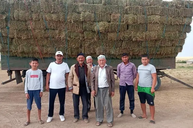 Túrkistan oblysynda eki aýdan qýańshylyqtyń zardabyn tartyp otyrǵan batysqa shóp jiberdi