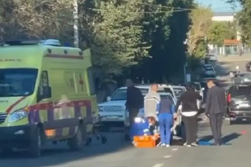 Жезқазғанда көлік әжесі мен немересін қағып кетті