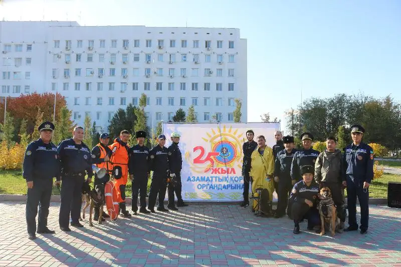 Атырауда өрт сөндіру және авариялық-құтқару техникаларының көрмесі өтті