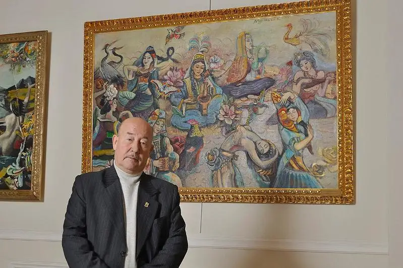Nur-Sultanda Kamıl Mýllashevtiń jeke kórmesi ashyldy