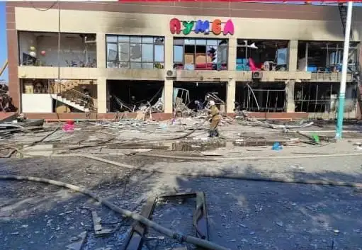 Қызылордада балалар ойын-сауық орталығы өртенді