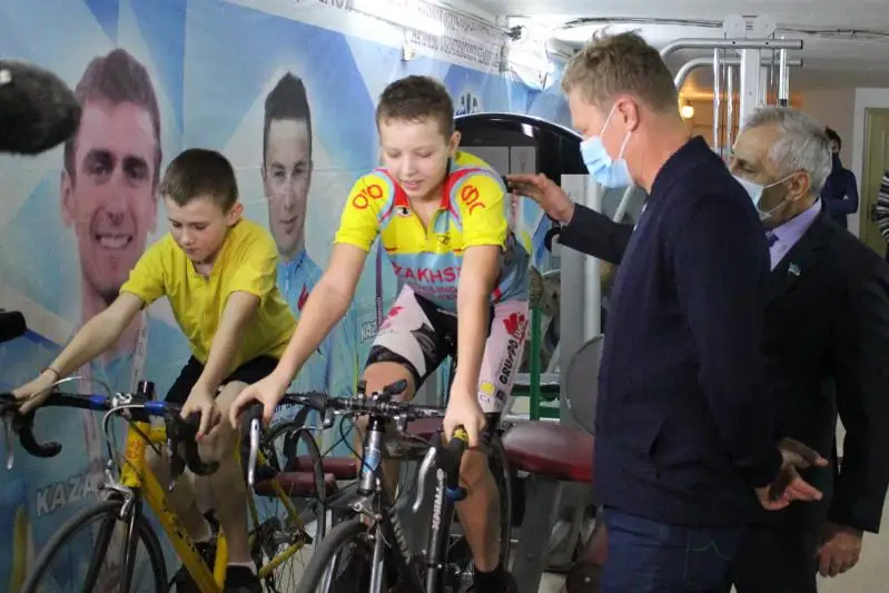 Aleksandr Vınokýrov Petropavlda jas sportshylarmen kezdesti