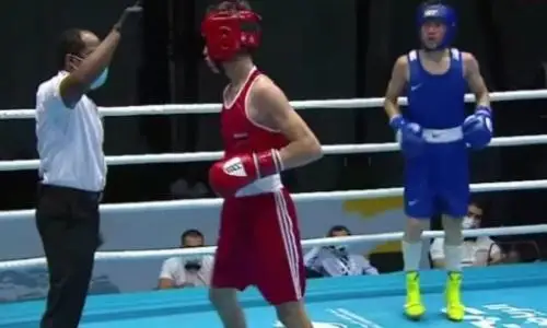 Azııa chempıonaty: Qazaqstandyq jas boksshy ekinshi ret jeńiske jetti