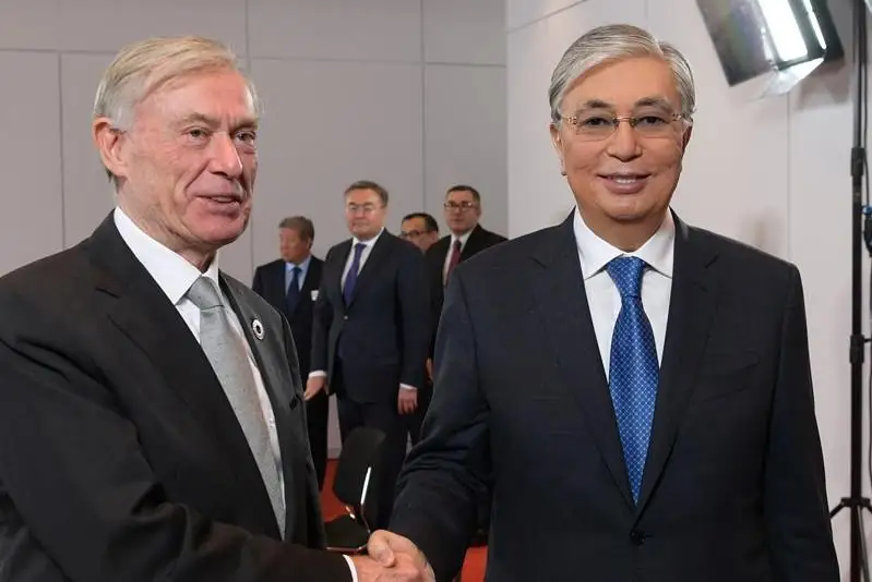 Qasym-Jomart Toqaev Germanııanyń burynǵy Federaldyq Prezıdentimen kezdesti