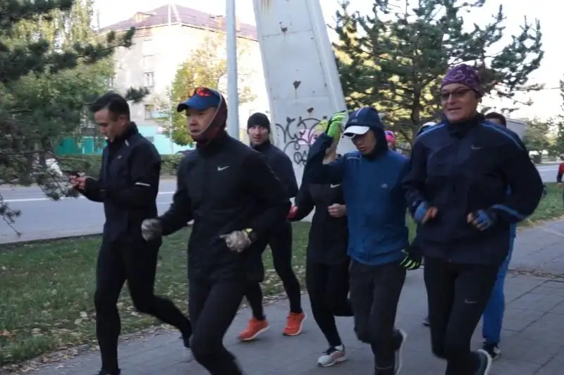 «760greenkm» eko-marafonyna qatysýshylar Petropavlda boldy