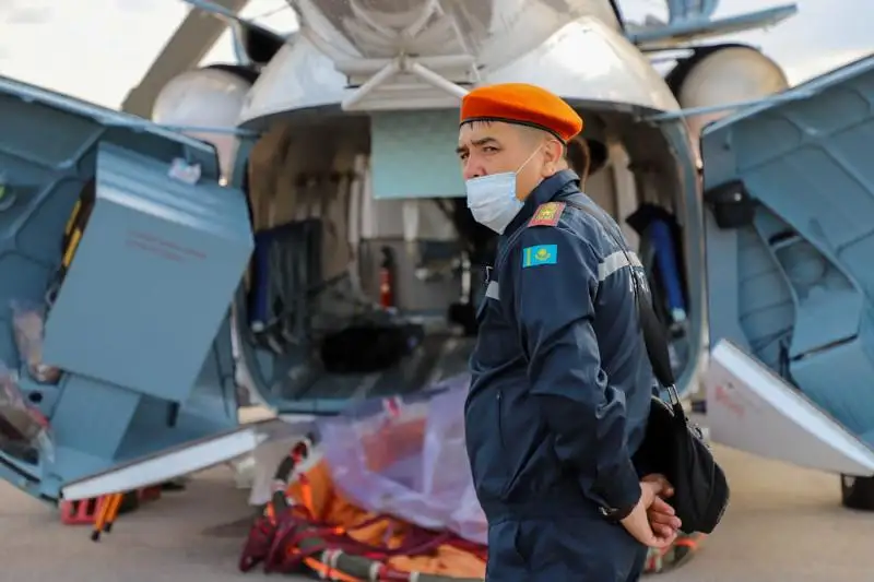 Қазақстан Түркияға өрт сөндіретін екі тікұшағын жіберді