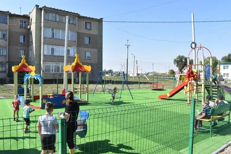 Shortandy kentinde balalar oıyn alańy ashyldy – Aqmola oblysy